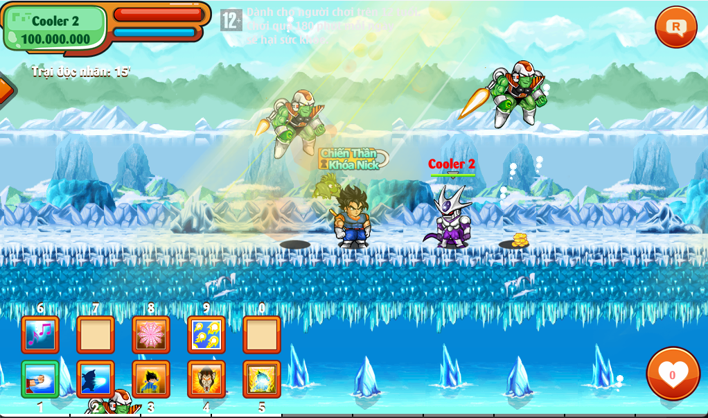 Săn boss Fide game ngọc rồng