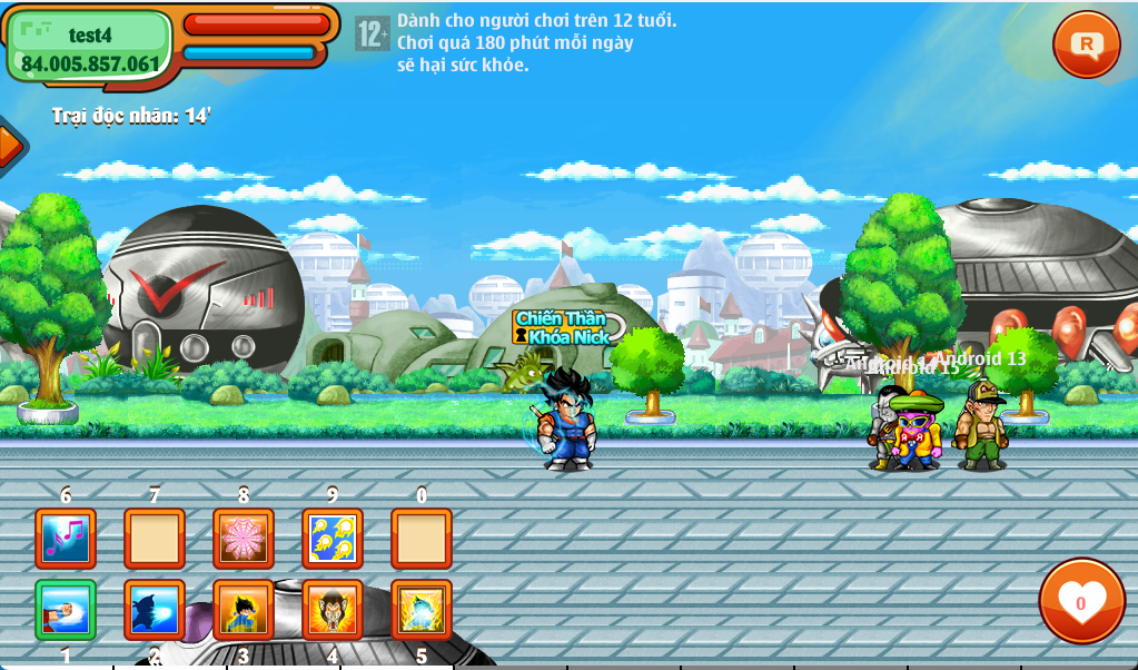 Săn boss Pic Poc game ngọc rồng private