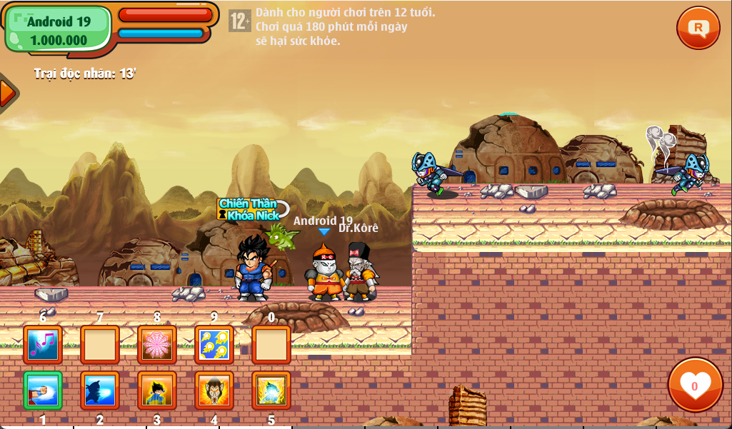 Săn boss Tiểu đội sát thủ ngọc rồng chất