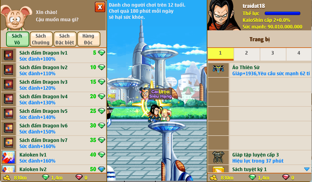 Cải trang và sách kỹ năng nro